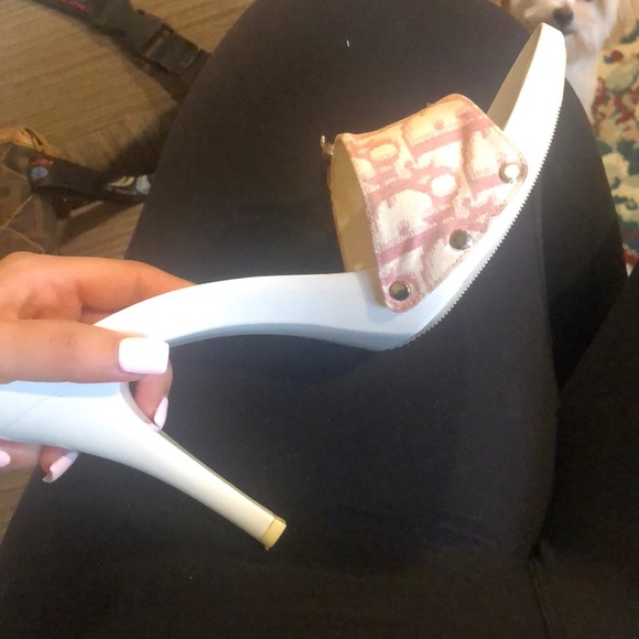 Dior Oblique Vintage Sandal Heels - Picture 8 of 10